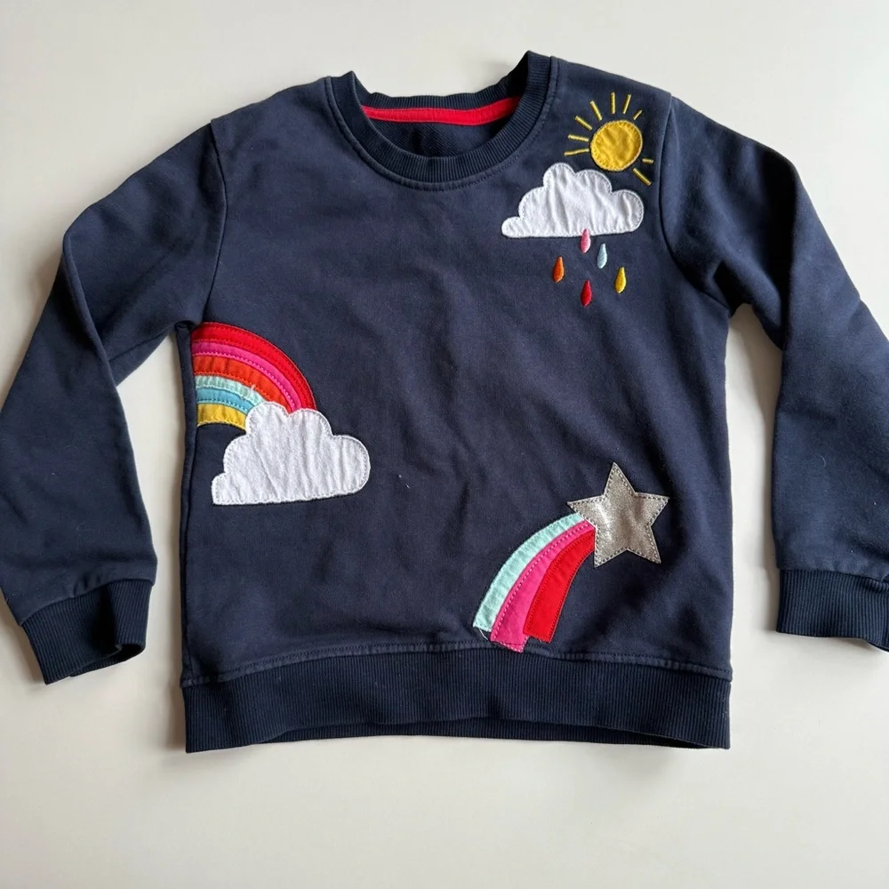 Kids Clothing Bundle with Sweatshirts, Pants and Dress 4Y-5Y Girl’s Boy’s